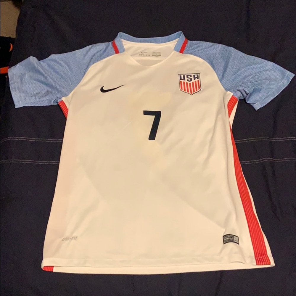 Bobby Wood #7 USMNT Soccer Jersey